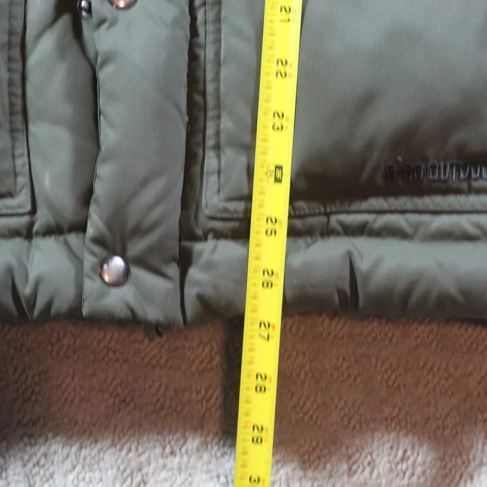 Gap Kids Size YXL Olive Green Puffer Coat